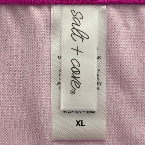 Salt+Cove Junior's Swimwear Hipster Bikini Bottoms Fuchsia Size XL - Picture 3 of 5